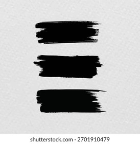 Conjunto de salpicaduras de pintura grunge negro