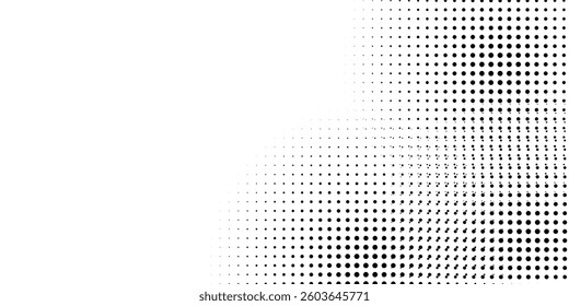 Set of black halftone dots background. dots style
