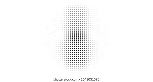 Set of black halftone dots backgrounds. vector modern dots halftone,Pop art comic style gradient circle halftone set Vector isolated on white background dots pattern. dots circle vector ilustration