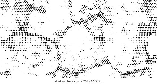 Conjunto de fondos de puntos de semitono negro. Vector de semitono de puntos modernos, arte Pop estilo cómico gradiente círculo semitono conjunto Vector aislado en el fondo blanco patrón de puntos