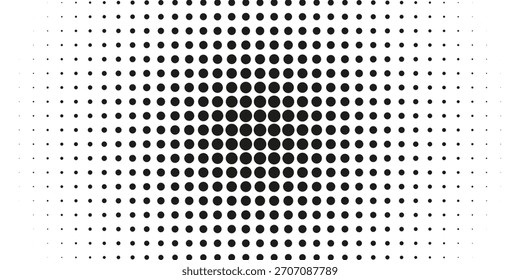 Conjunto de fondos de puntos de semitono negro. Vector de puntos modernos artes de semitono eps10