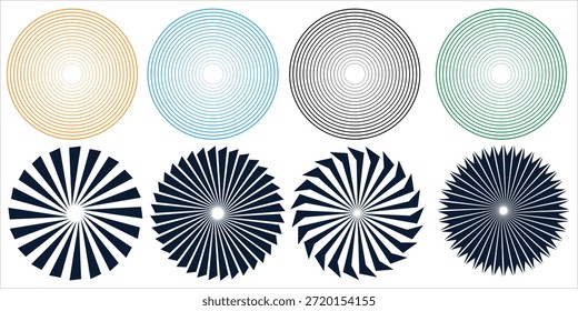 Conjunto de fondos de puntos de semitono negro. Vector