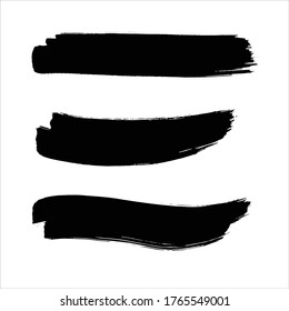 conjunto de ilustraciones del vector de trazo de tinta negra.