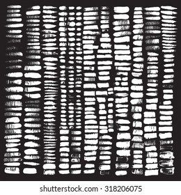 Set of Black ink vector stains, over 360 items

