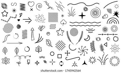 Establecer el vector de elementos abstractos de la línea negra