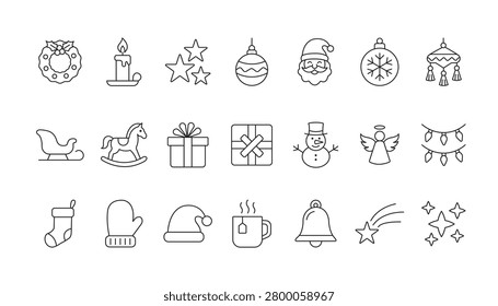 A set black line