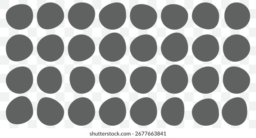 Set of black organic, irregular, and amorphous shapes. Abstract fluid vector design elements. Organic amoeba blob shape abstract, Abstract blob and amoeba figure, Dynamic amoeba silhouette 