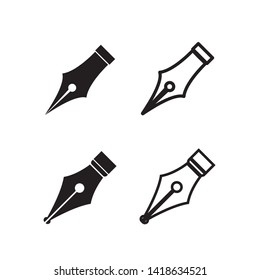 Set of black paint icons, illustration