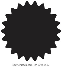 Set of black price sticker, sale or discount sticker, sunburst badges icon. Stars shape with different number of rays. Special offer price tag. Red starburst promotional badge set, shopping labels