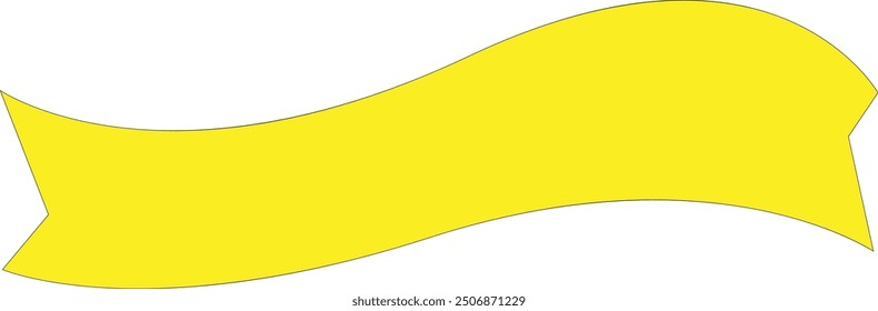 Set of Black Ribbons Banners badges Labels Design Elements on white background