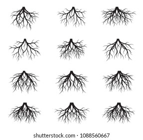 Similar Images, Stock Photos & Vectors of Set of many different black