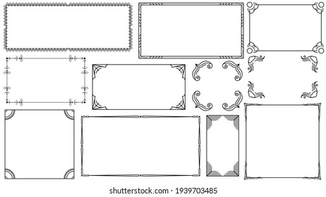 244,627 Rectangle Frame Stock Vectors, Images & Vector Art 