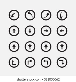 set of black universal arrows