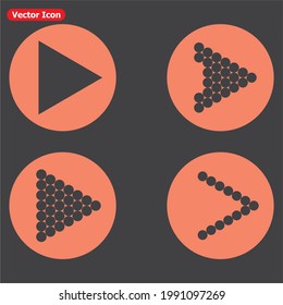 Set of black vector arrows. Arrow icon. eps 10 
