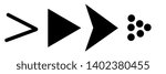 Set of black vector arrows on a white  background. Arrow icon. Arrow vector icon. Arrow. Arrows vector collection 