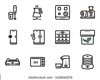 Set Black Vector Icons Isolated On Stock Vector (Royalty Free) 1146978218