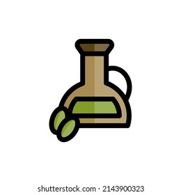 Conjunto de iconos vectoriales negros, aislados contra fondo blanco. Ilustración plana sobre un aceite de tema