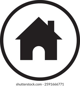 A set of black and white contact and communication icons, including home, location, globe, email, phone. Ideal for websites, business cards, mobile apps, and user interfaces 