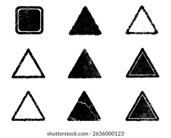 Set of Black and white grunge. Distress overlay texture. Surface dust and rough dirty wall background concept. Distress illustration simply place over object to create grunge effect. Vector EPS10.