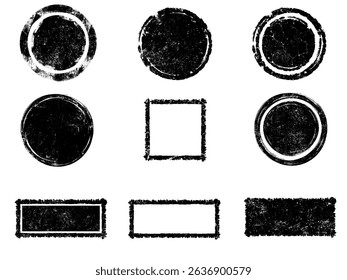 Set of Black and white grunge. Distress overlay texture. Surface dust and rough dirty wall background concept. Distress illustration simply place over object to create grunge effect. Vector EPS10.