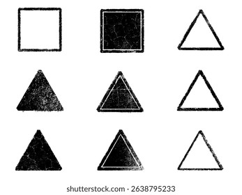 Set of Black and white grunge. Distress overlay texture. Surface dust and rough dirty wall background concept. Distress illustration simply place over object to create grunge effect. Vector EPS10.

