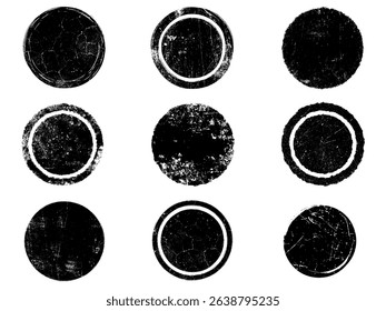 Set of Black and white grunge. Distress overlay texture. Surface dust and rough dirty wall background concept. Distress illustration simply place over object to create grunge effect. Vector EPS10.
