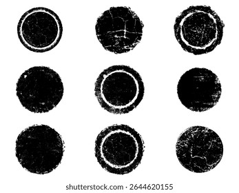 Set of Black and white grunge. Distress overlay texture. Surface dust and rough dirty wall background concept. Distress illustration simply place over object to create grunge effect. Vector EPS10.
