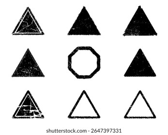 Set of Black and white grunge. Distress overlay texture. Surface dust and rough dirty wall background concept. Distress illustration simply place over object to create grunge effect. Vector EPS10.