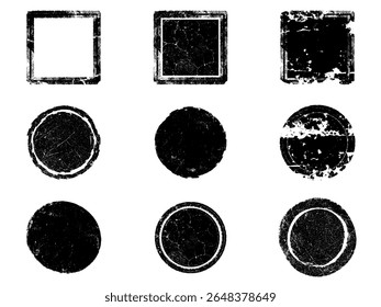 Set of Black and white grunge. Distress overlay texture. Surface dust and rough dirty wall background concept. Distress illustration simply place over object to create grunge effect. Vector EPS10.