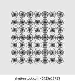 set of black and white patterns