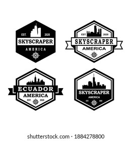 A Set Of Blackstone Logo , A Set Of Architecture Logo