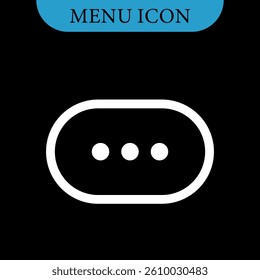Set of black,white menu buttons for website UI navigation. Hamburger web and mobile app menu icons. Burger menu UI design elements button. Set of modern navigation buttons or Web menu and ui icons set