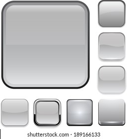 129,256 Grey Square Buttons Images, Stock Photos & Vectors | Shutterstock