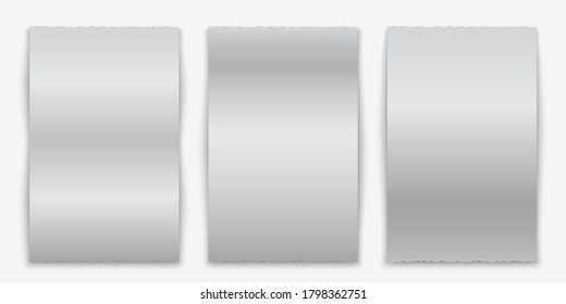 set blank paper check, sell receipt or bill template
