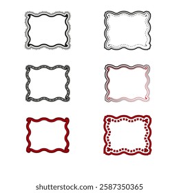 Set of blank retro vintage badges and labels vector image