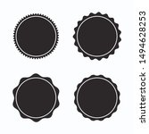 Set of blank stamps. Great for banners, badges, etc
