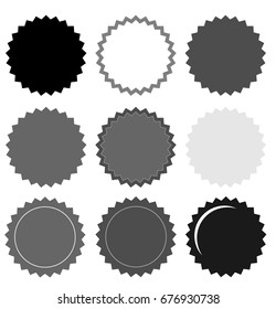 set blank tag on white background. blank tag sign. 
