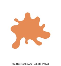 set of blob abstract ornament background sketch