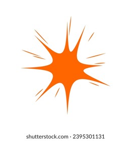 set of blob elements blue graphic