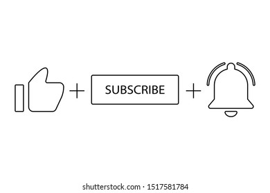 set of blogging icons vector illustration