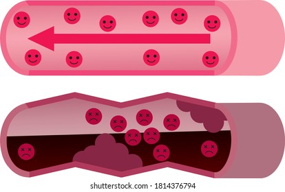 set of blood illustration vector