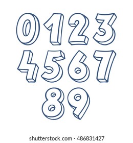 85,312 Numbers sketch Images, Stock Photos & Vectors | Shutterstock