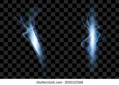 Set of blue special effect isolated vector element graphic resources. can use for poster, banner, flyer, pamphlet, leaflet, brochure, catalog, web, site, website, presentation, book cover elements 