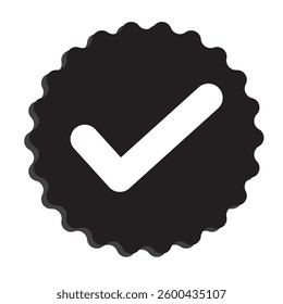 Set of Blue Tick mark badge icons. Profile verification icons
Vector Formats. Eps 10