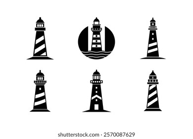 set of boats SILHOUETTE  art