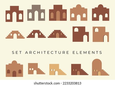 elementos estéticos de la arquitectura casera de boho