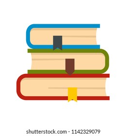 Set of book icon. Flat illustration of set of book vector icon for web isolated on white