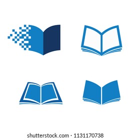 Set Book Logo Design Inspiration Vector Stock Vector (Royalty Free ...