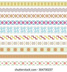 set of borders