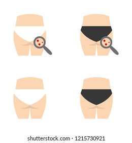 a set of bottom icons